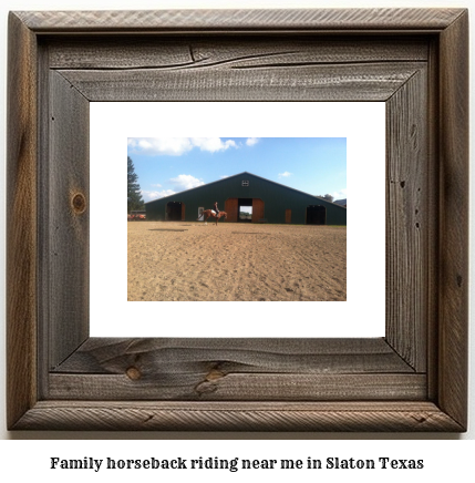 family horseback riding near me in Slaton, Texas